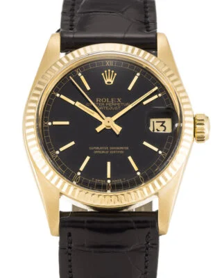 Datejust Mid-Size Black Dial 6827