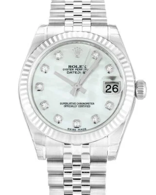 Lady-Datejust Mother of Pearl - White Dial 178274