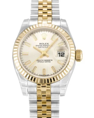 Lady-Datejust Silver Dial 179173-2