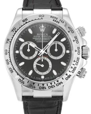 Daytona Black Dial 116519