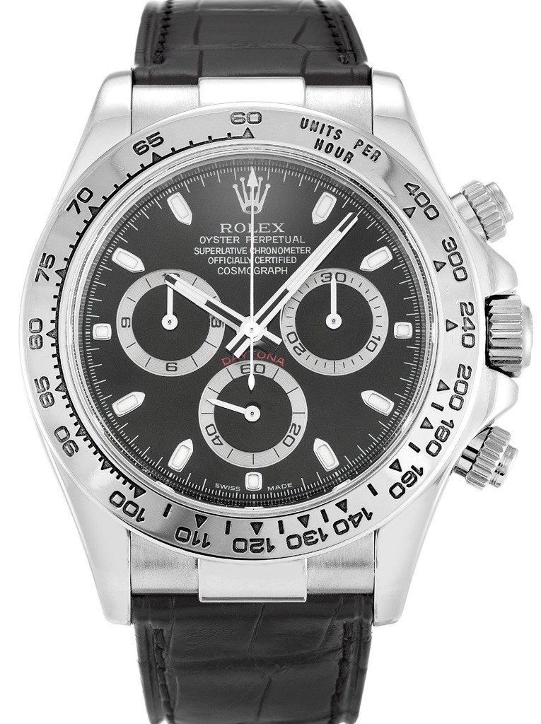 Daytona Black Dial 116519