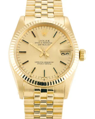 Datejust Mid-Size Champagne Dial 6827