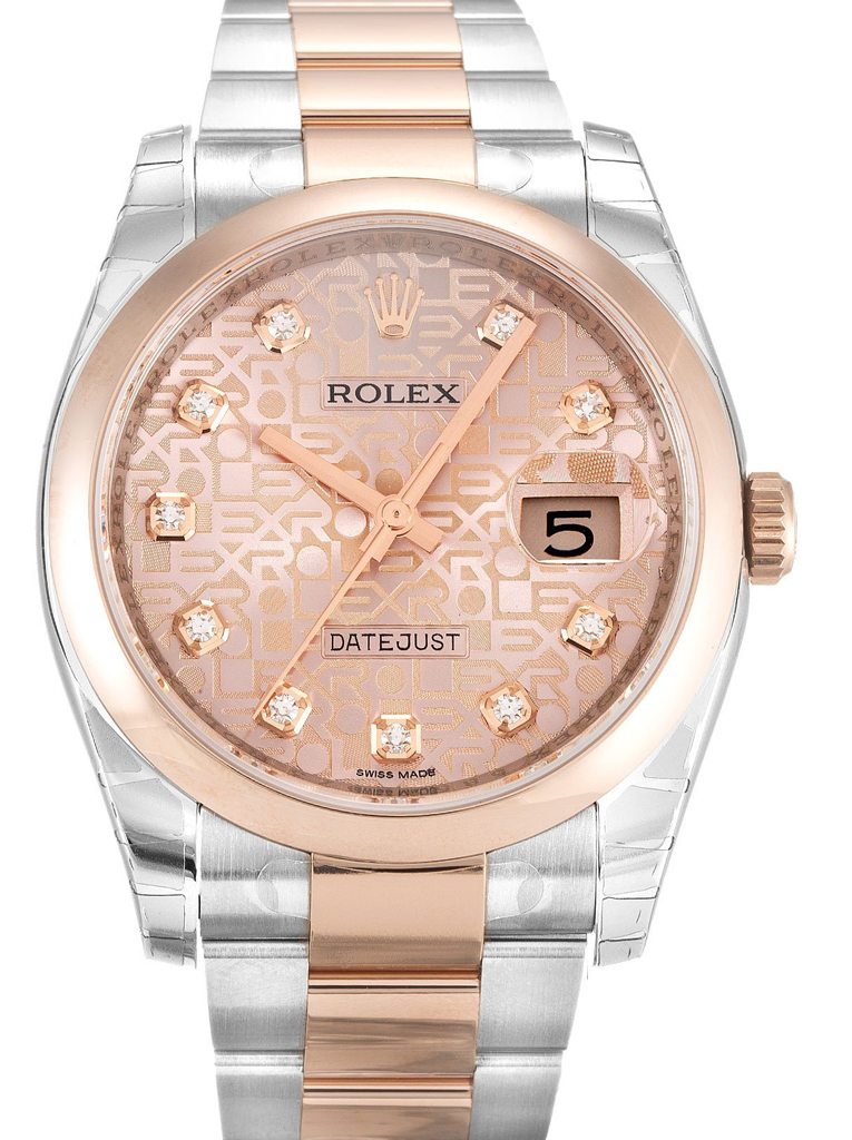 Datejust Rose Dial 116201