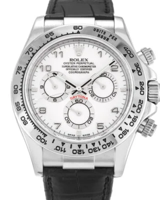 Daytona White Dial 116519