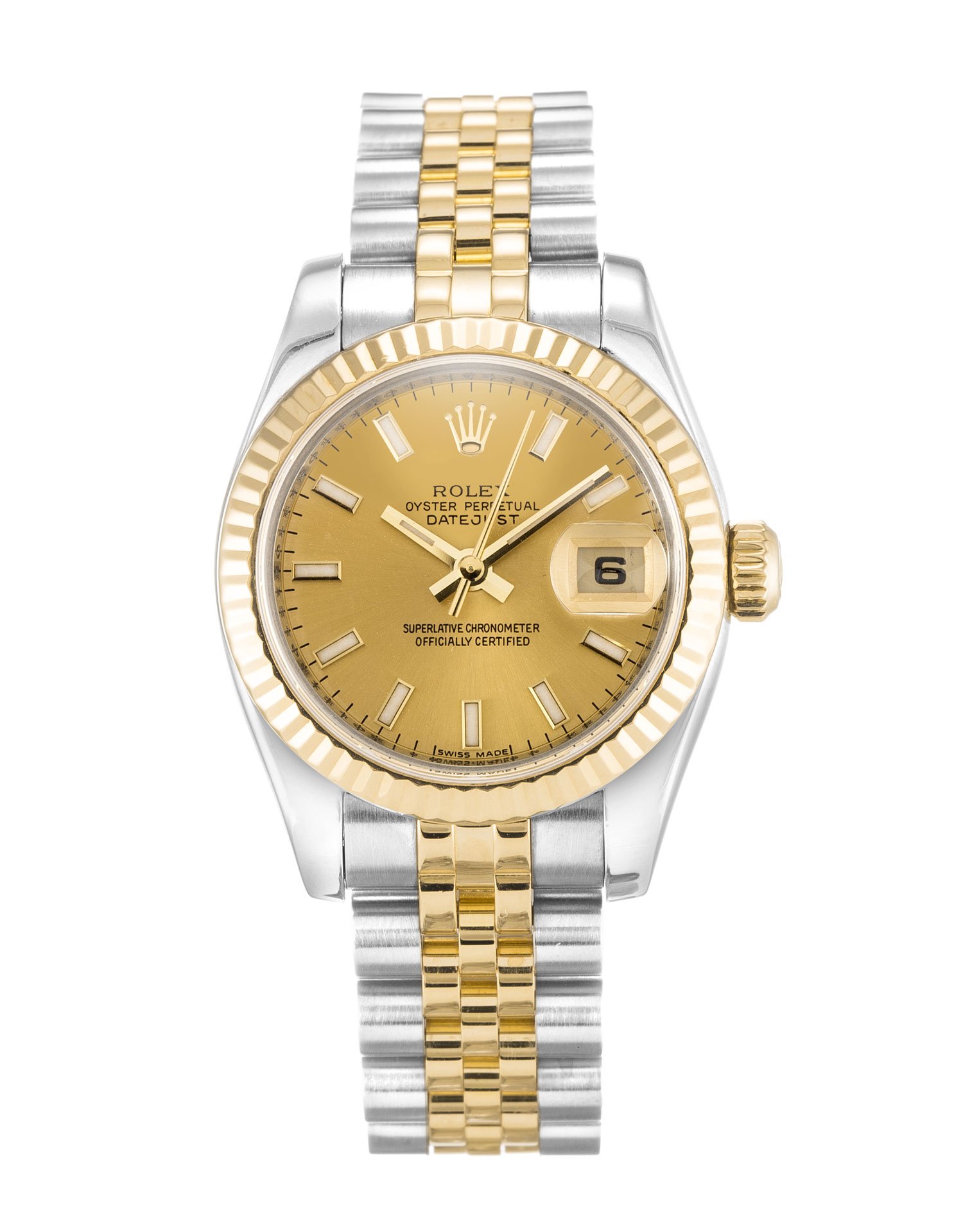 Lady-Datejust Champagne Dial 179173-3