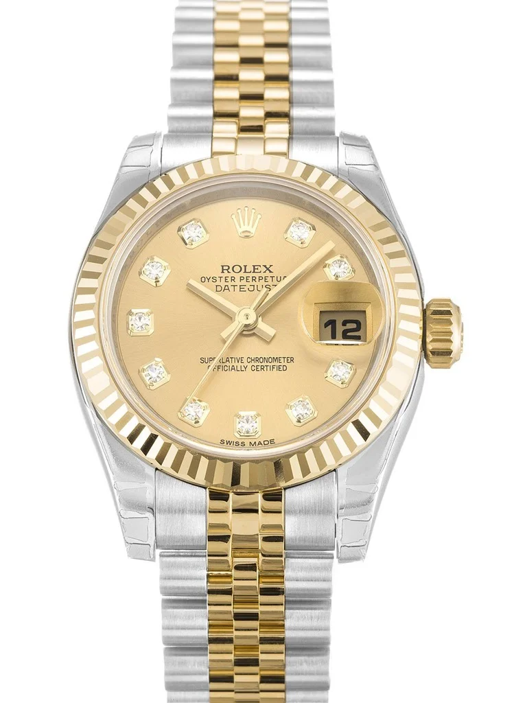 Lady-Datejust Champagne Dial 179173-2