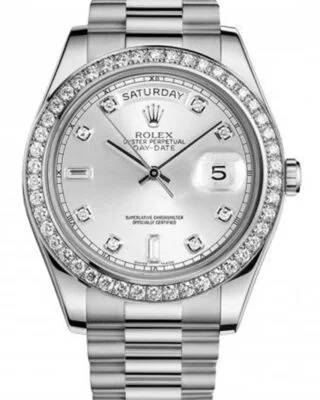 Day-Date Silver Dial 118346