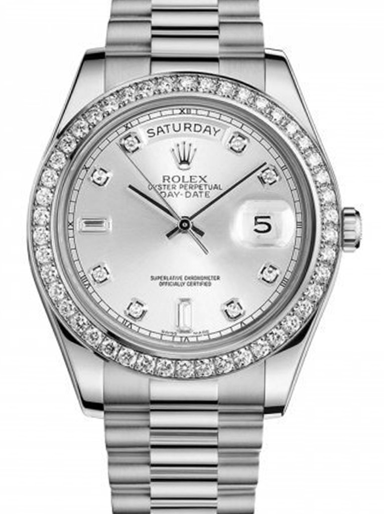 Day-Date Silver Dial 118346