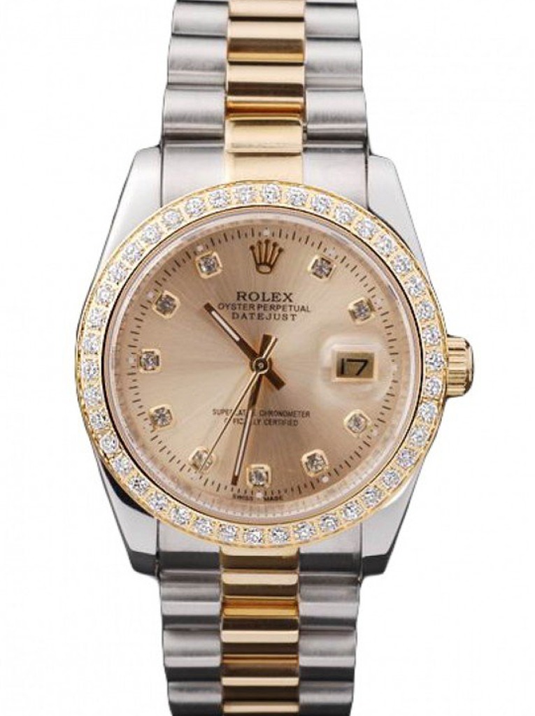 Superclone Datejust Gold Dial SRL40