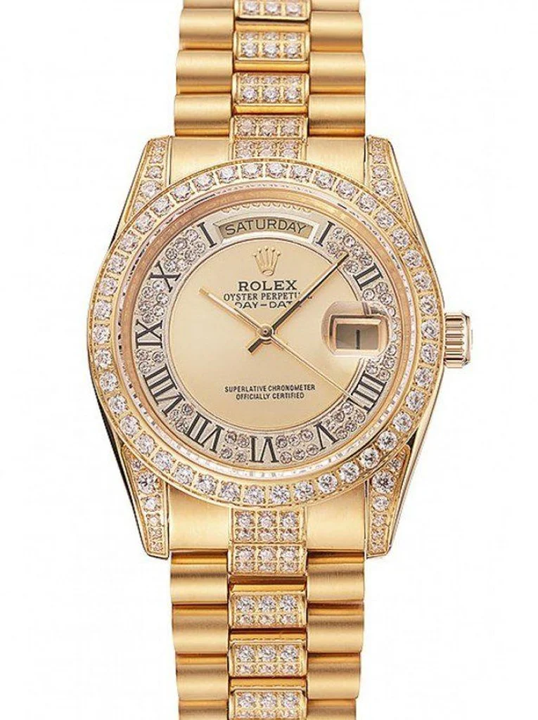 Superclone Day-Date Gold Dial 1453954