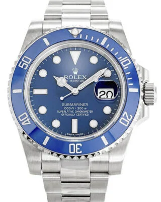 Replica Rolex Submariner Blue Dial 116619LB “Smurf”