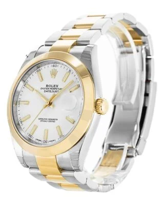 Datejust II White Dial 126303 Perspective View