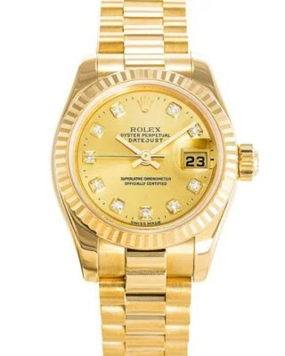 Datejust Gold Dial 179178