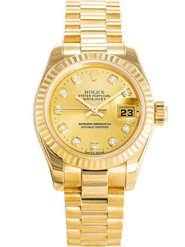 Datejust Gold Dial 179178