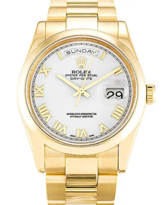 Day-Date White Dial 118208