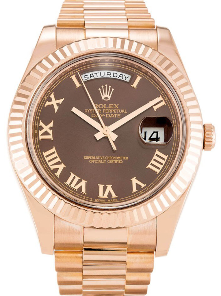 Day-Date II Chocolate Dial 218235