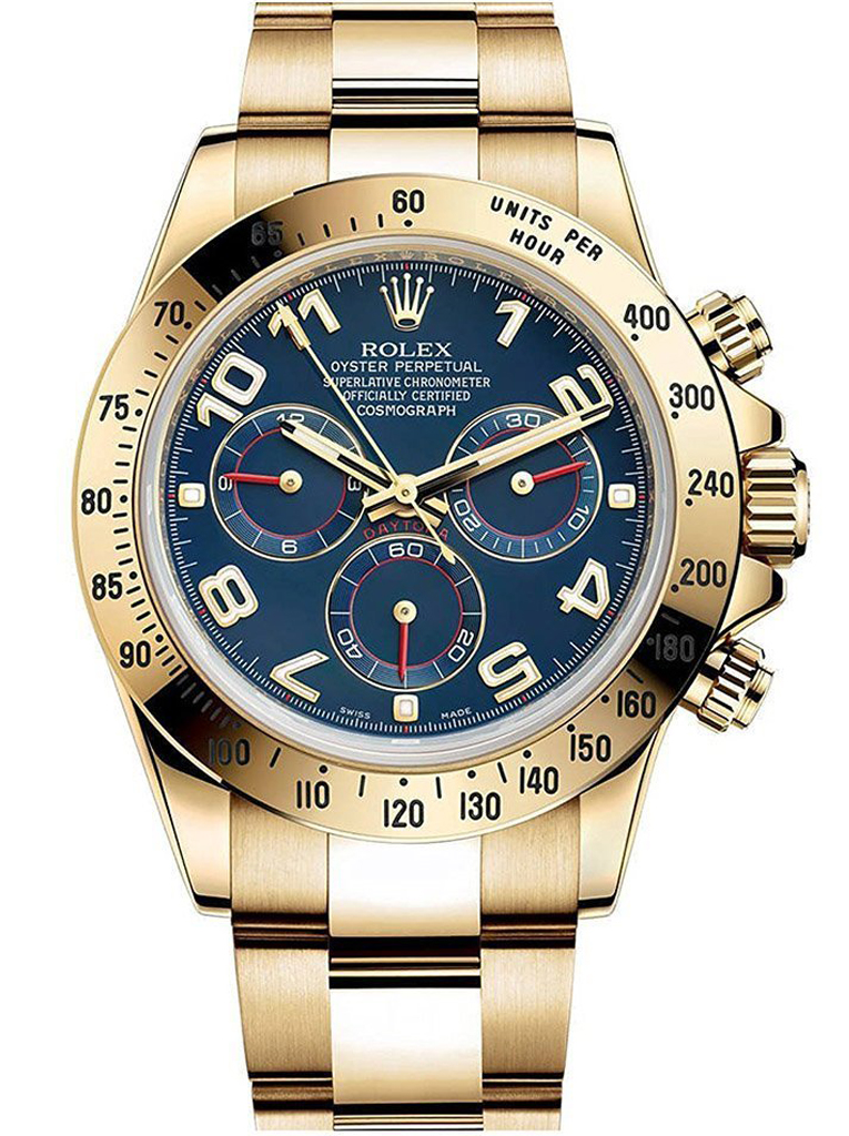 Daytona Blue Dial 116528