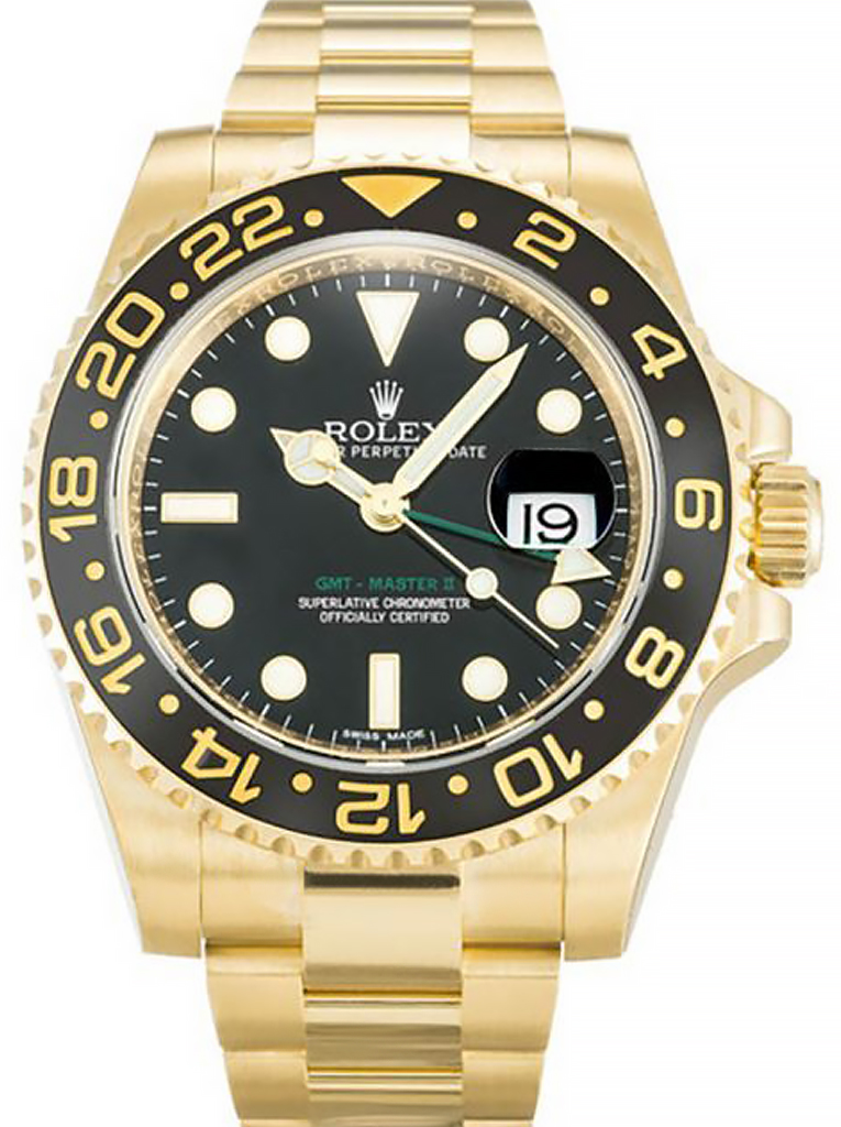 GMT-Master II Black Dial 116718
