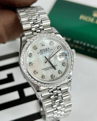 Datejust Pearl dial Fluted Bezl Jubilee Bracelet