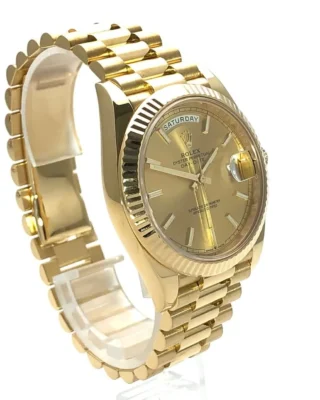 Day-Date II Champagne Dial 228238 Perspective View