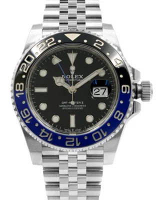 Replica Rolex GMT-Master II Black Dial 126710BLNR “Batgirl”