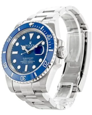 Submariner Blue Dial 116619LB "Smurf" Perspective View
