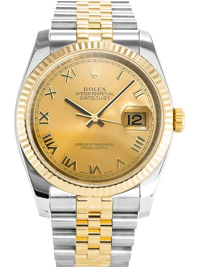 Datejust Gold Dial 116233