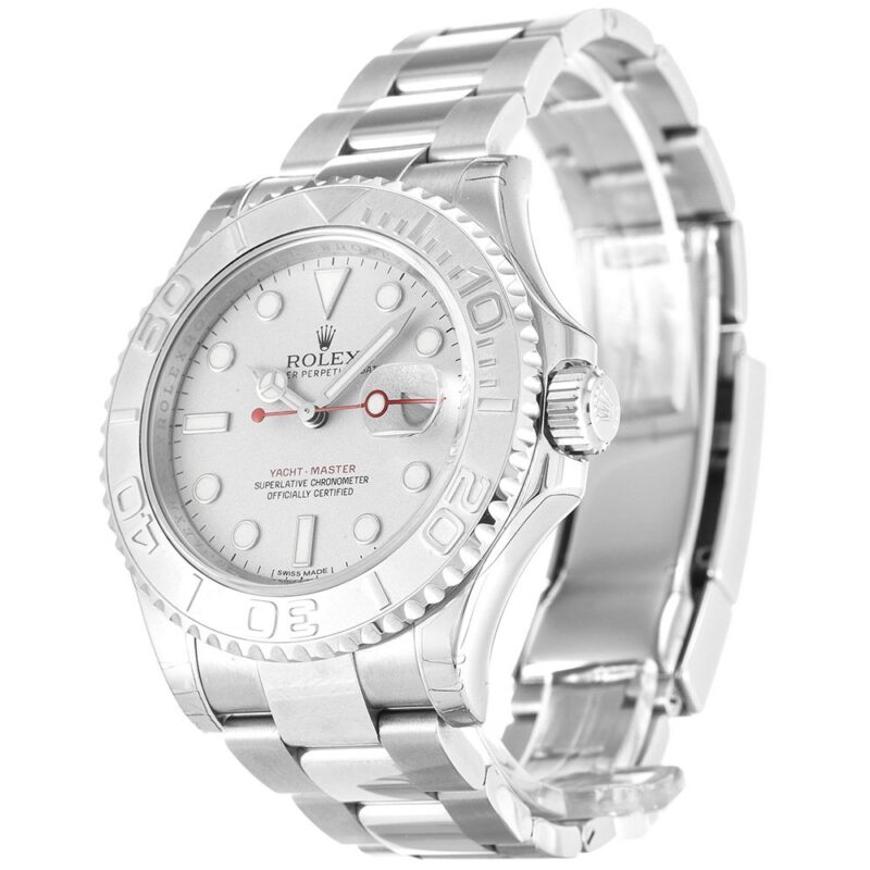 Yacht-Master Silver Dial 116622 Perspective View