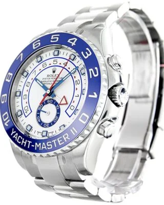 Yacht-Master White Dial 116680 Perspective View
