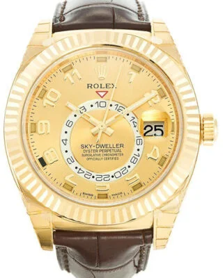 Sky-Dweller Gold Dial 326138