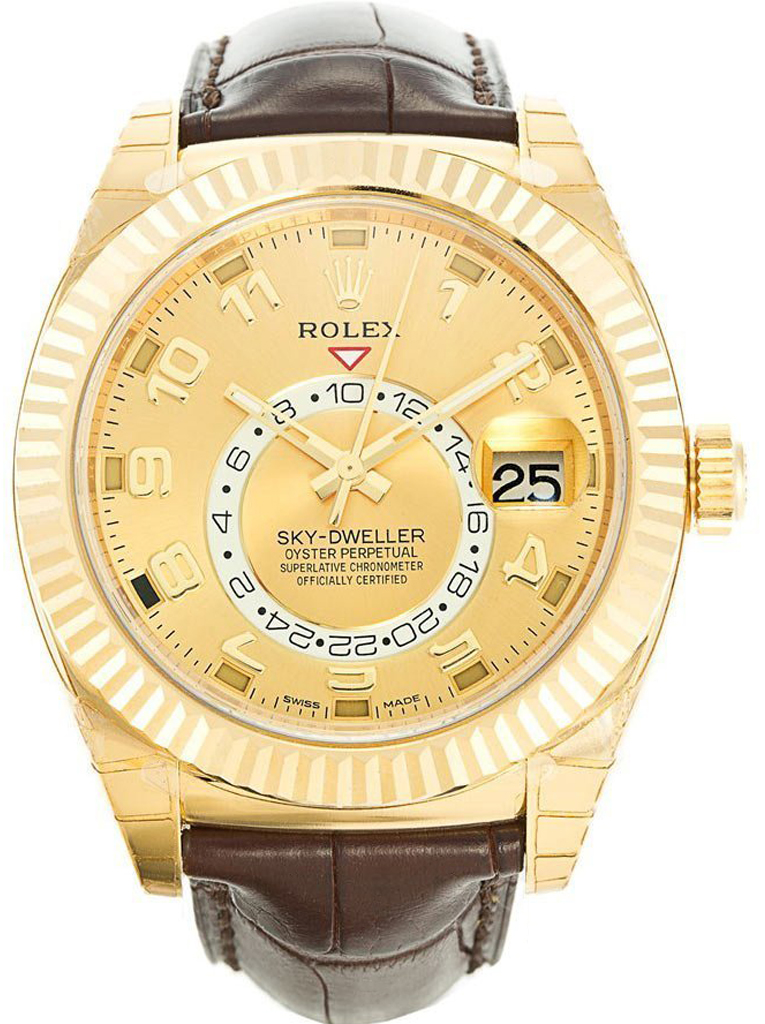Sky-Dweller Gold Dial 326138