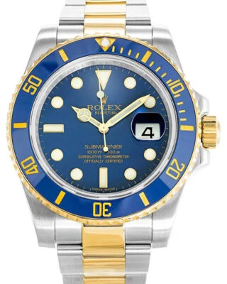 Replica Rolex Submariner Blue Dial 116613LB “Bluesy”