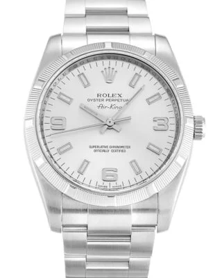 Air-King Silver Dial 114210