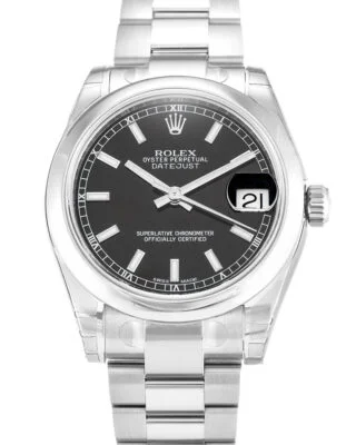 Lady-Datejust Black Dial 178240-2