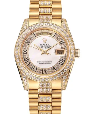 Superclone Day-Date White Dial 1453958