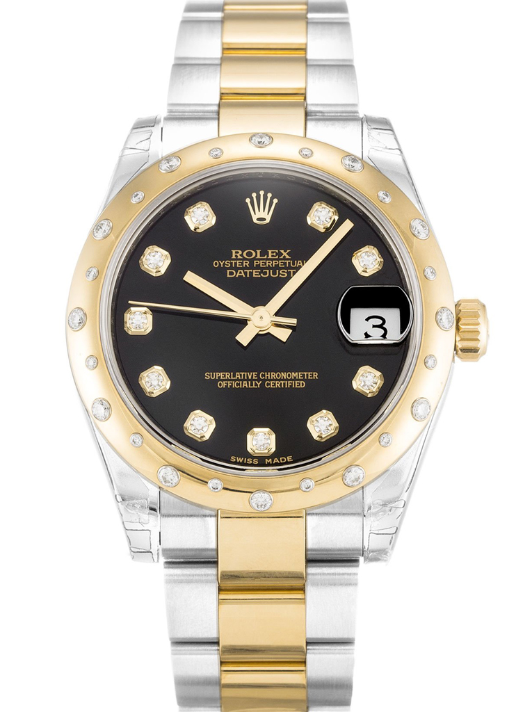 Datejust Mid-Size Black Dial 178343