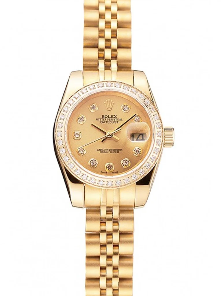 Superclone Datejust Gold Dial 1454096