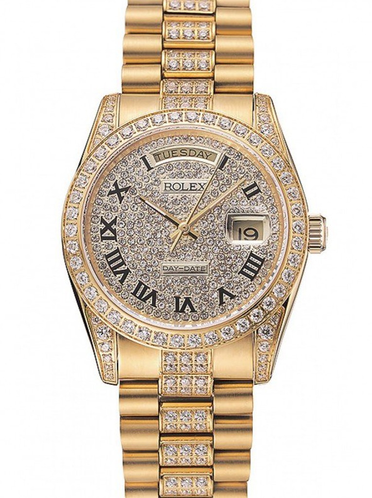 Superclone Day-Date Gold Dial 1453956