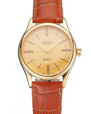 Superclone Cellini Gold Dial REP016798