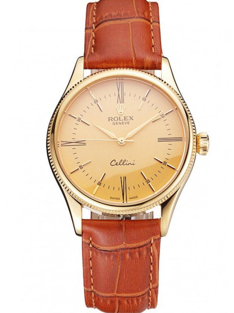Superclone Cellini Gold Dial REP016798