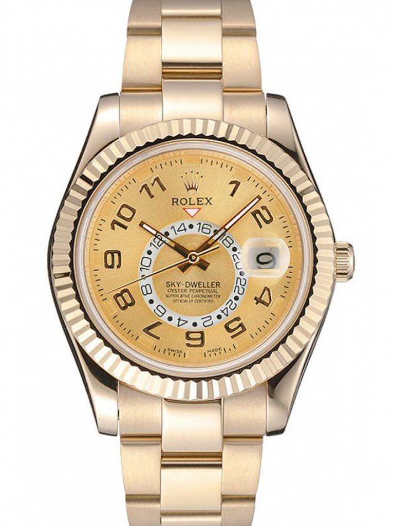 Sky-Dweller Gold Dial 80243