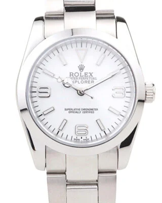 Explorer Silver Dial 98086