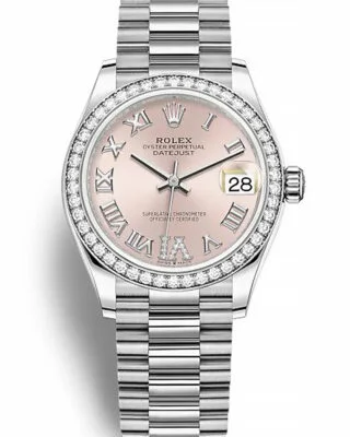 Datejust Pink set with diamonds Dial 278384RBR