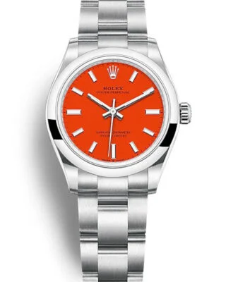 Oyster Perpetual Lady Coral Red Dial 277200