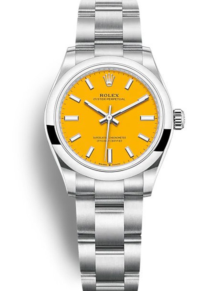 Oyster Perpetual Lady Yellow Dial 277200