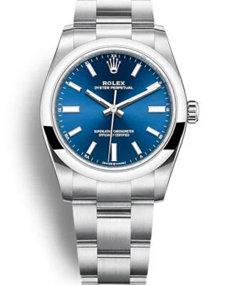 Oyster Perpetual Lady Blue Dial 124200