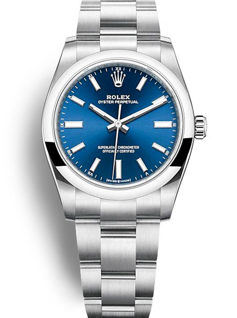 Oyster Perpetual Lady Blue Dial 124200