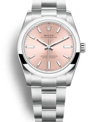 Oyster Perpetual Lady Pink Dial 124200