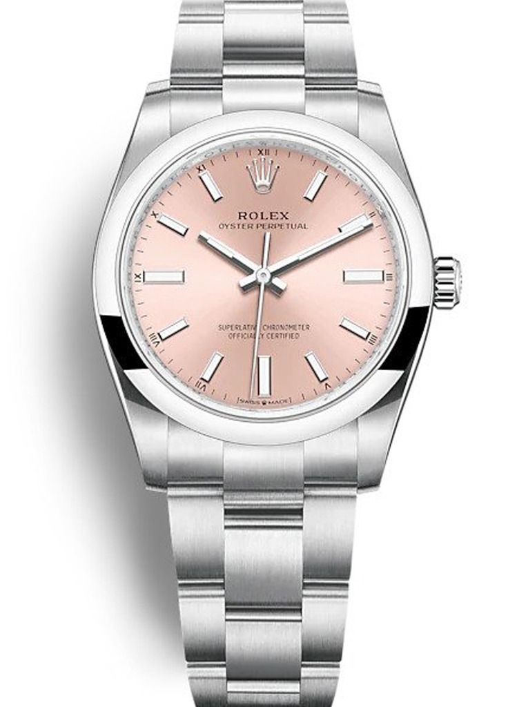 Oyster Perpetual Lady Pink Dial 124200