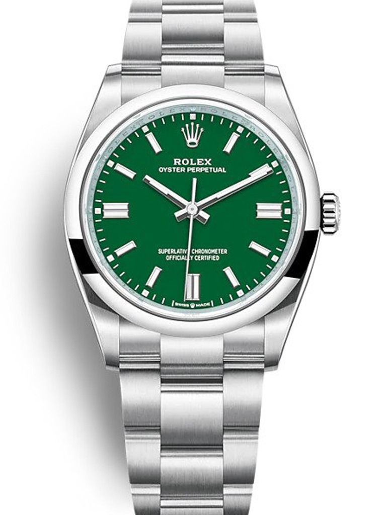 Oyster Perpetual Lady Green Dial 126000